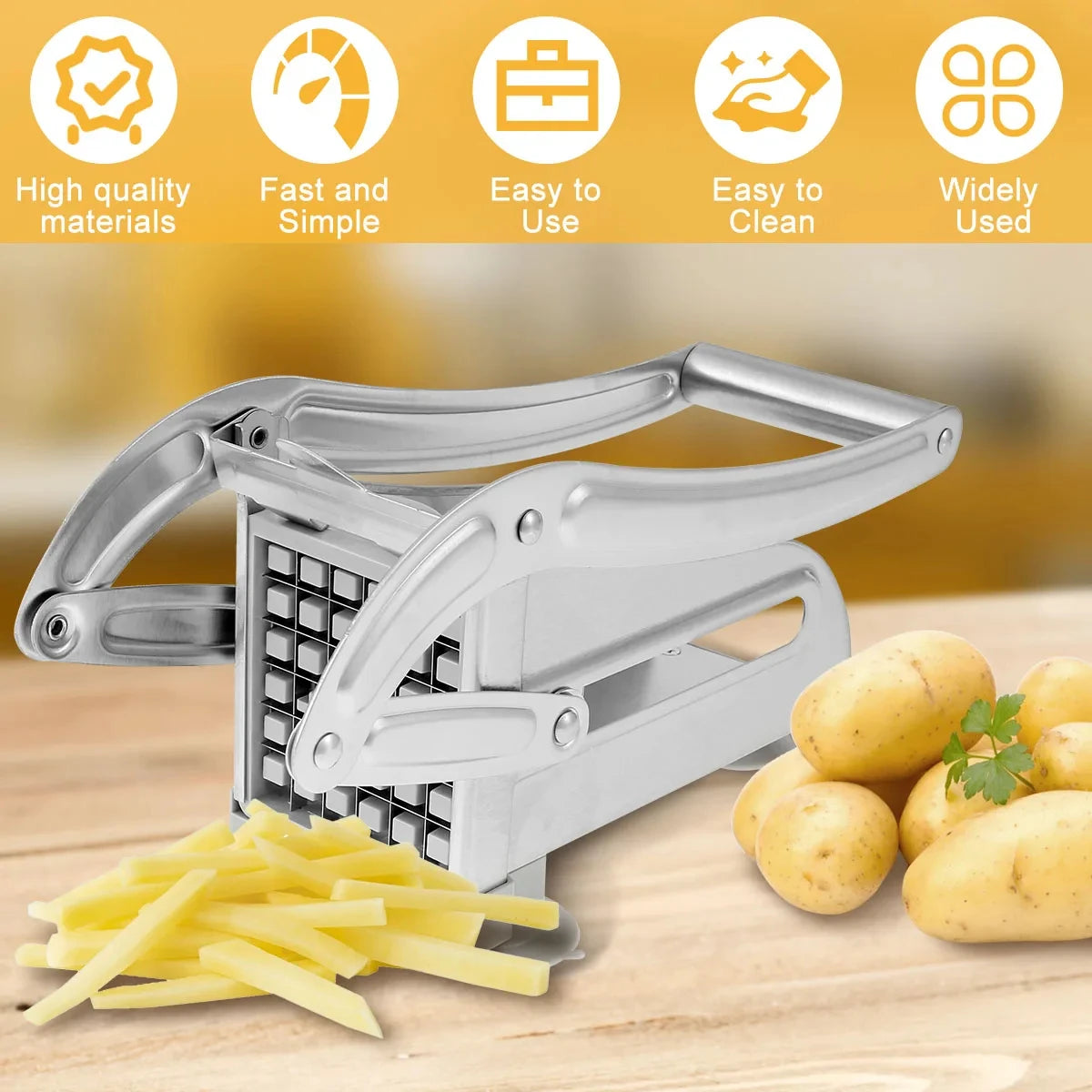 Stainless Steel French Fries Slicer